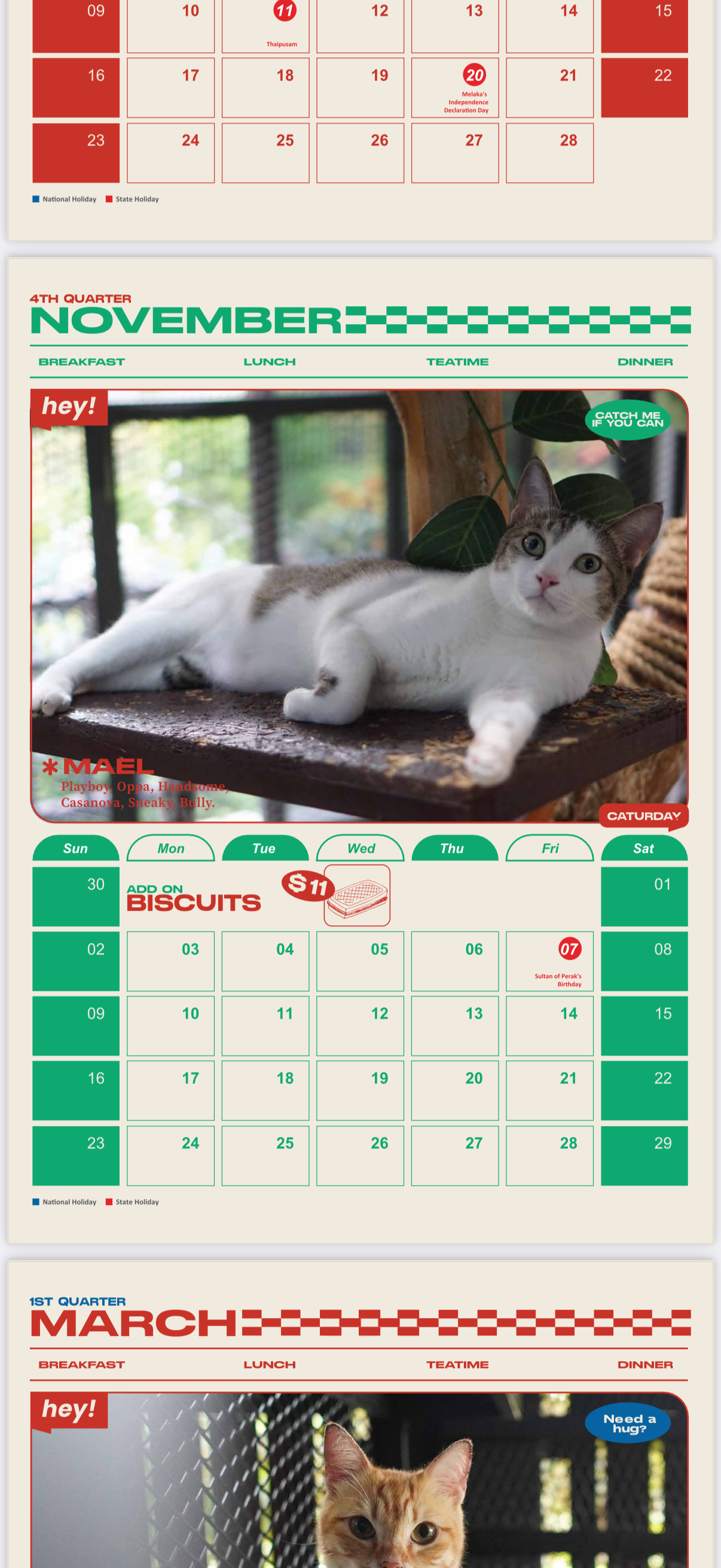 Mint Gemuk 2025 Calendar